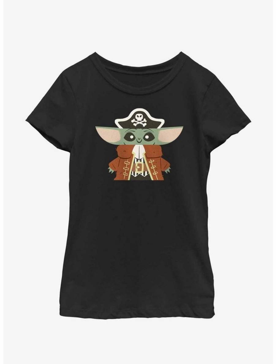 Youth | * Boxlunch Star Wars The Mandalorian The Pirate Child Youth Girls T-Shirt