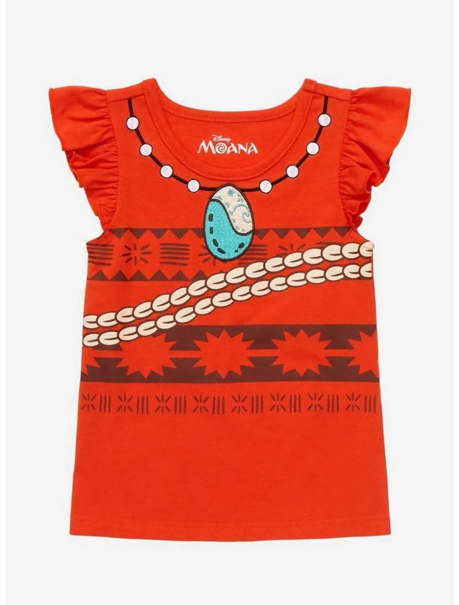 Toddler | * Boxlunch Disney Moana Island Top Ruffled Sleeve Toddler Tank Top