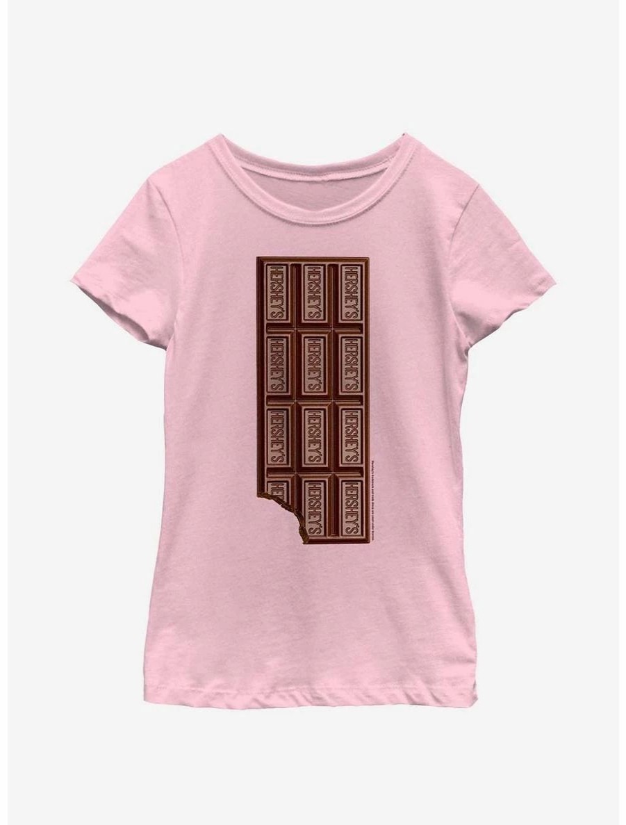 Youth | * Boxlunch Hershey'S Chocolate Bar Bite Youth Girls T-Shirt