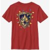 Youth | * Boxlunch Marvel Guardians Of The Galaxy Christmas Lights Badge Youth T-Shirt