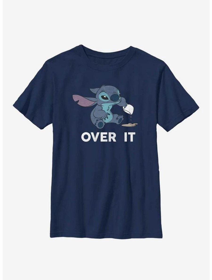 Youth | * Boxlunch Disney Lilo & Stitch Over It Youth T-Shirt