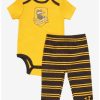 Infant | * Harry Potter Hufflepuff Crest Infant One-Piece And Leggings Set Boxlunch Exclusive