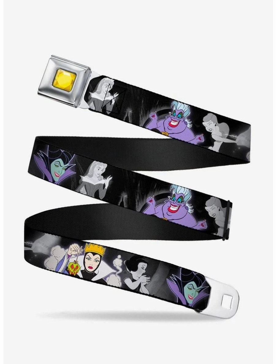 Accessories | * Boxlunch Disney Villains Hexing Princess Scenes Youth Seatbelt Belt