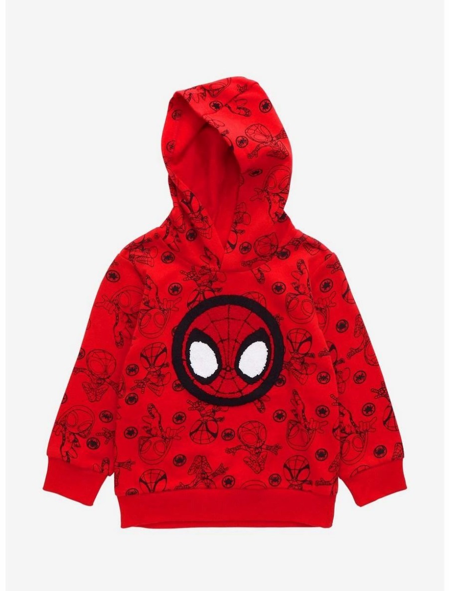 Toddler | * Marvel Spider-Man Line Art Toddler Hoodie Boxlunch Exclusive