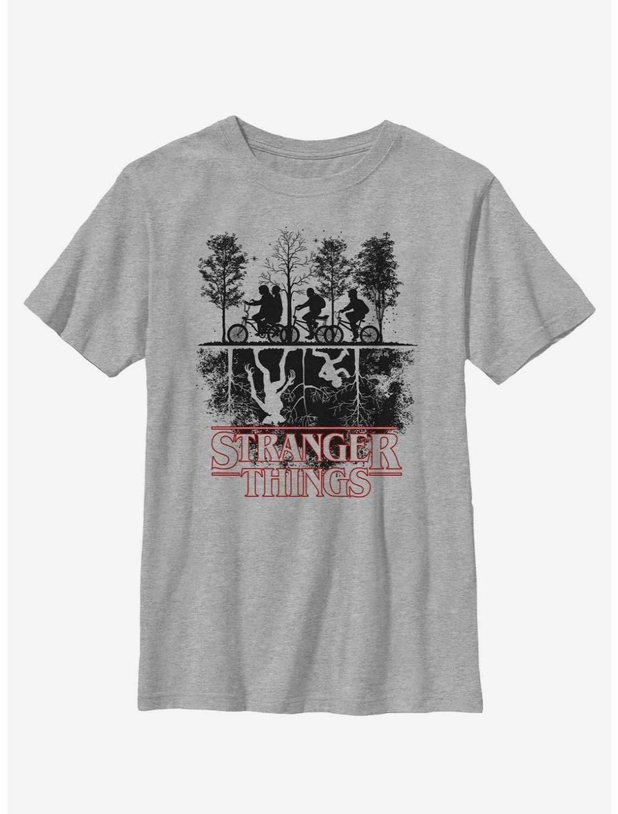 Youth | * Boxlunch Stranger Things Upside Down Silhouette Youth T-Shirt