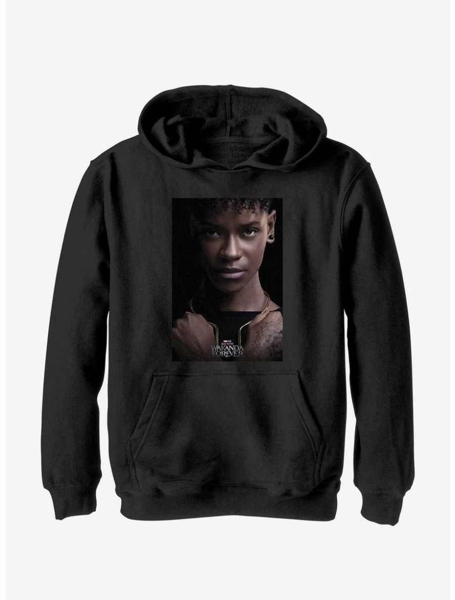 Youth | * Boxlunch Marvel Black Panther: Wakanda Forever Shuri Movie Poster Youth Hoodie