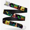 Accessories | * Boxlunch Spongebob Squarepants Surprised Patrick Jellyfish Youth Seatbelt Belt