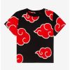 Toddler | * Naruto Shippuden Akatsuki Clouds Allover Print Toddler T-Shirt Boxlunch Exclusive