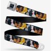 Accessories | * Boxlunch Disney Dogs Group Collage Paws Gray Black Youth Seatbelt Belt