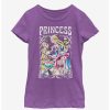 Youth | * Boxlunch Disney Princesses Retro Drawing Portrait Youth Girls T-Shirt