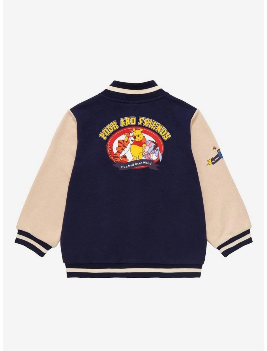 Toddler | * Disney Winnie The Pooh Pooh & Friends Toddler Varsity Jacket Boxlunch Exclusive