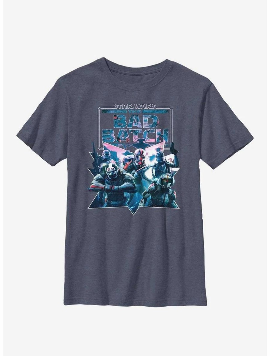 Youth | * Boxlunch Star Wars: The Bad Batch Bursting Batch Youth T-Shirt