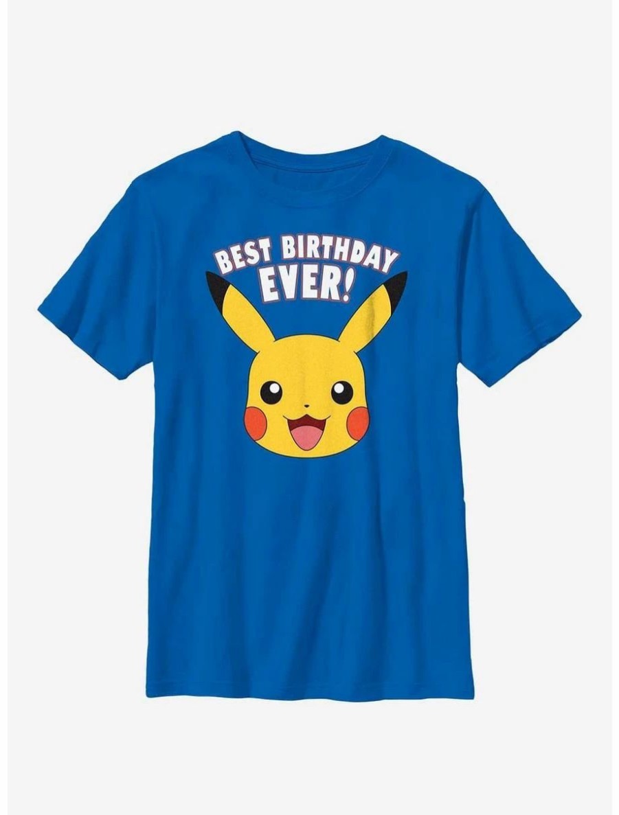 Youth | * Boxlunch Pokemon Pikachu Best Birthday Youth T-Shirt