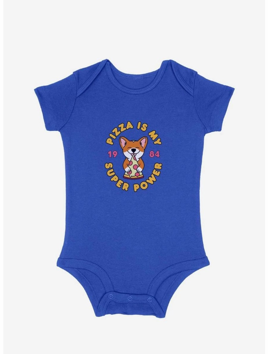 Infant | * Boxlunch Corgi Pizza Is My Super Power Infant Bodysuit