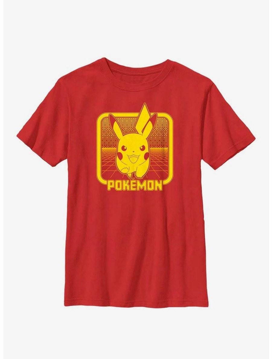 Youth | * Boxlunch Pokemon Digital Pikachu Youth T-Shirt