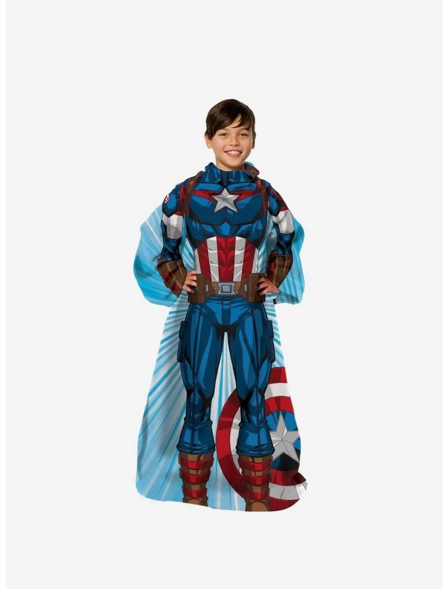 Accessories | * Boxlunch Avengers Classic Captain Blanket