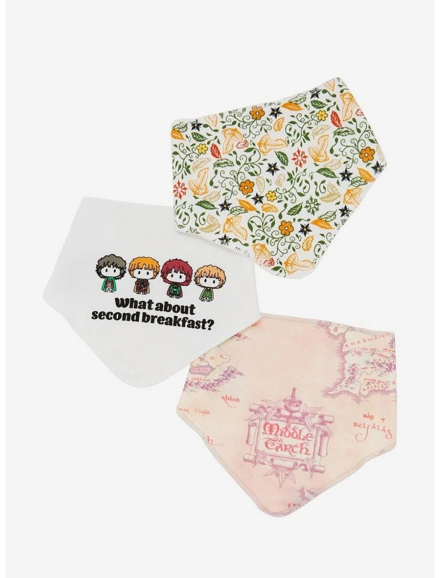 Accessories | * The Lord Of The Rings Second Breakfast Bandana Bib Set Boxlunch Exclusive