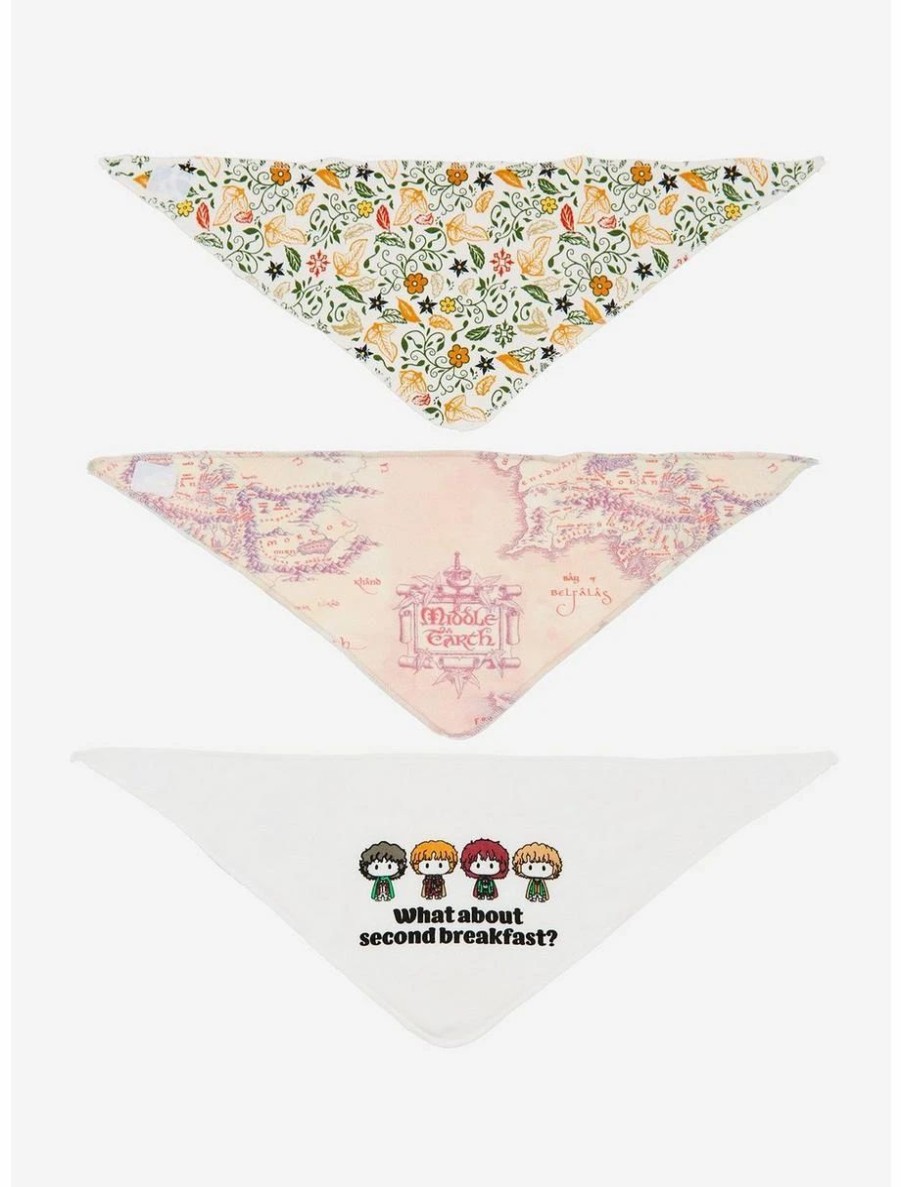 Accessories | * The Lord Of The Rings Second Breakfast Bandana Bib Set Boxlunch Exclusive