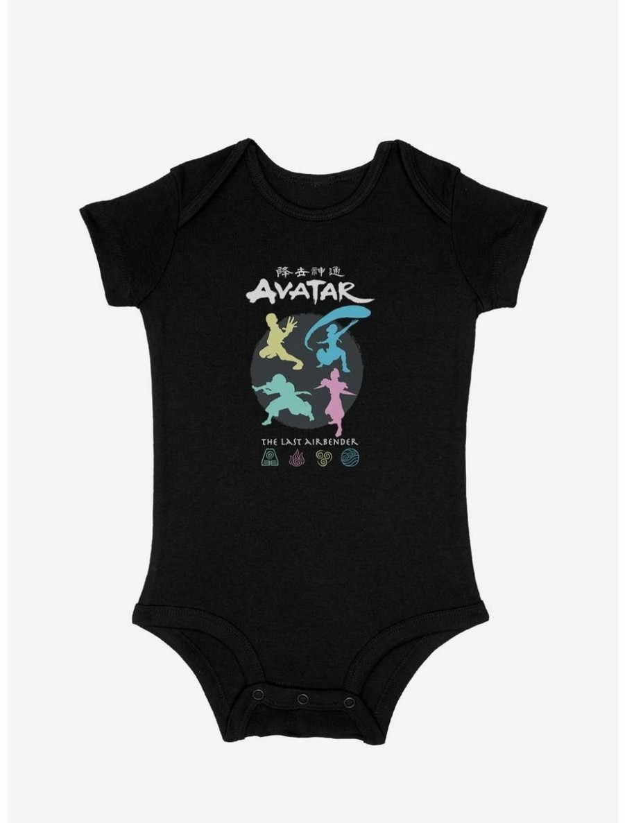 Infant | * Boxlunch Avatar: The Last Airbender Four Elements Infant Bodysuit