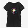 Youth | * Boxlunch Minecraft Creeper Vibes Youth Girls T-Shirt