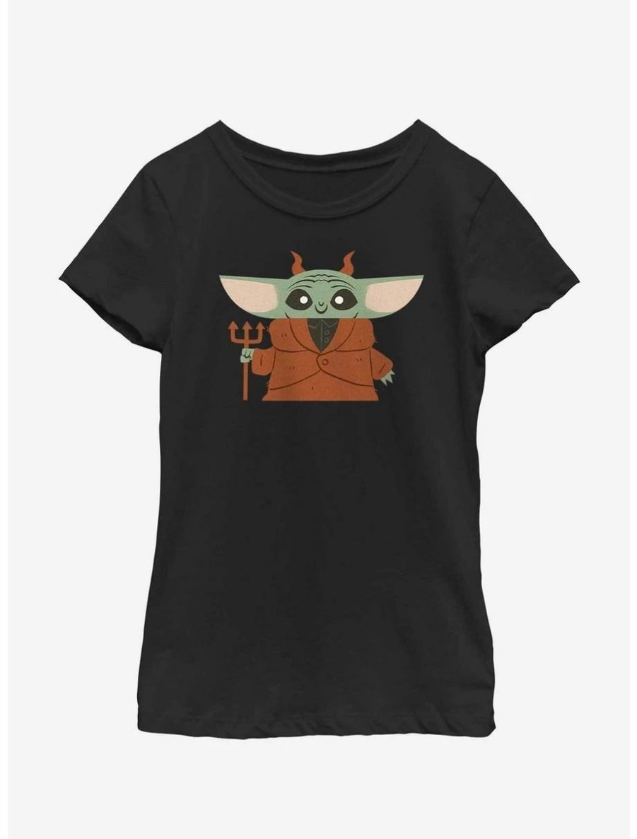 Youth | * Boxlunch Star Wars The Mandalorian The Devil Child Youth Girls T-Shirt