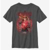 Youth | * Boxlunch Marvel Doctor Strange In The Multiverse Of Madness Darkhold The Scarlet Witch Youth T-Shirt