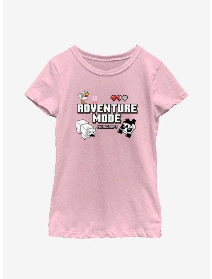 Youth | * Boxlunch Minecraft And Adventure Youth Girls T-Shirt