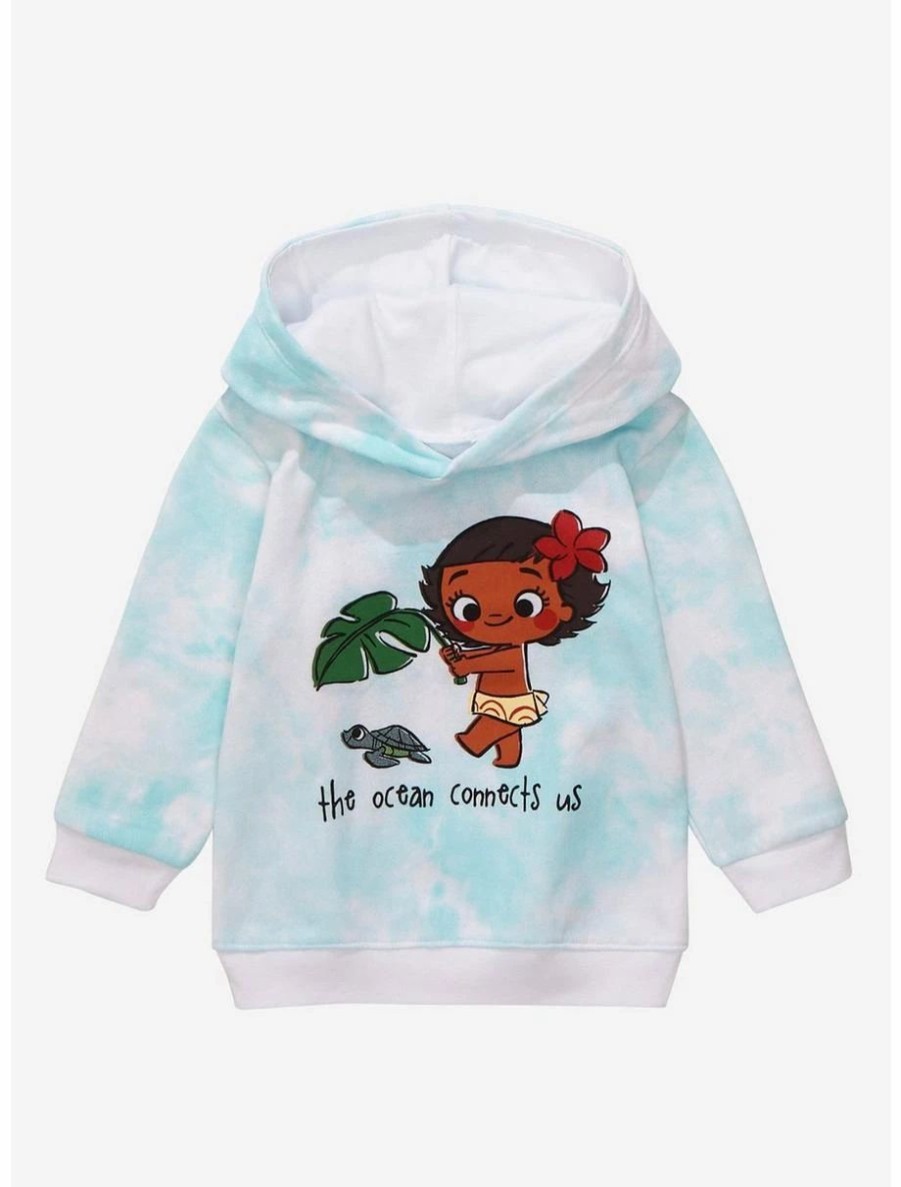 Toddler | * Disney Moana Ocean Connects Us Toddler Tie-Dye Hoodie Boxlunch Exclusive