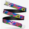 Accessories | * Boxlunch Spongebob Squarepants Nerd Spongebob Patrick Starfish Running Jumpin Jellyfish Youth Seatbelt Belt