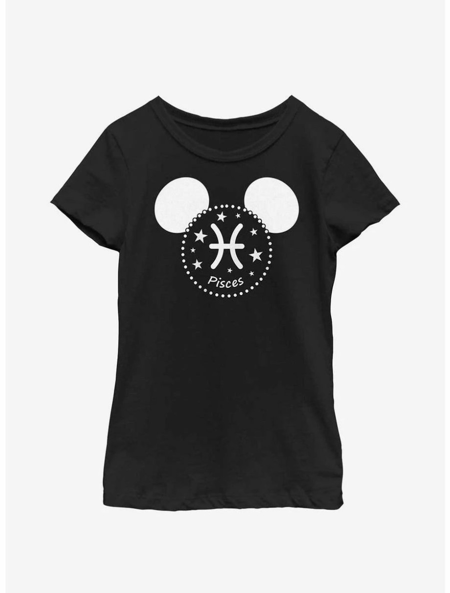 Youth | * Boxlunch Disney Mickey Mouse Pisces Ears Youth Girls T-Shirt