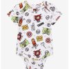 Infant | * Marvel Avengers Sketch Art Character Portrait Allover Print Infant One-Piece Boxlunch Exclusive