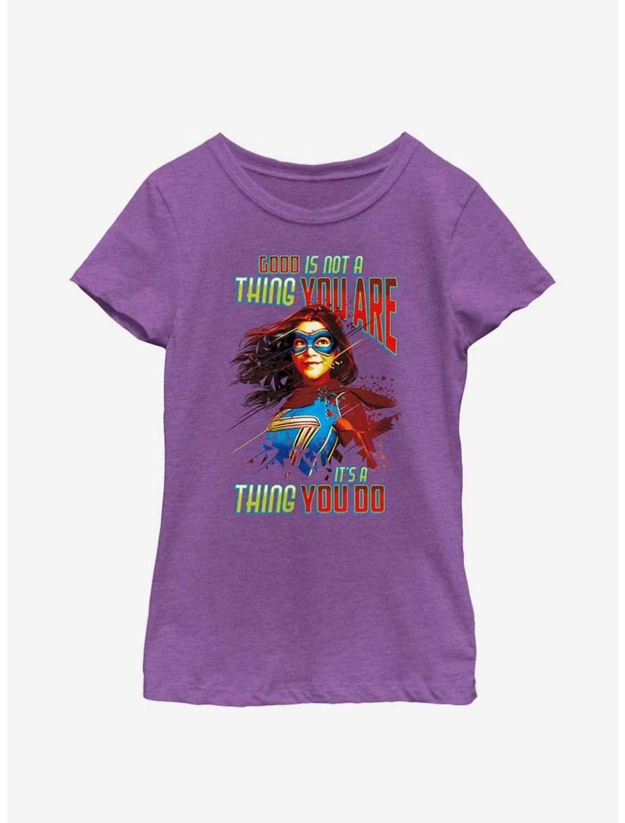 Youth | * Boxlunch Marvel Ms. Marvel Good You Do Youth Girls T-Shirt