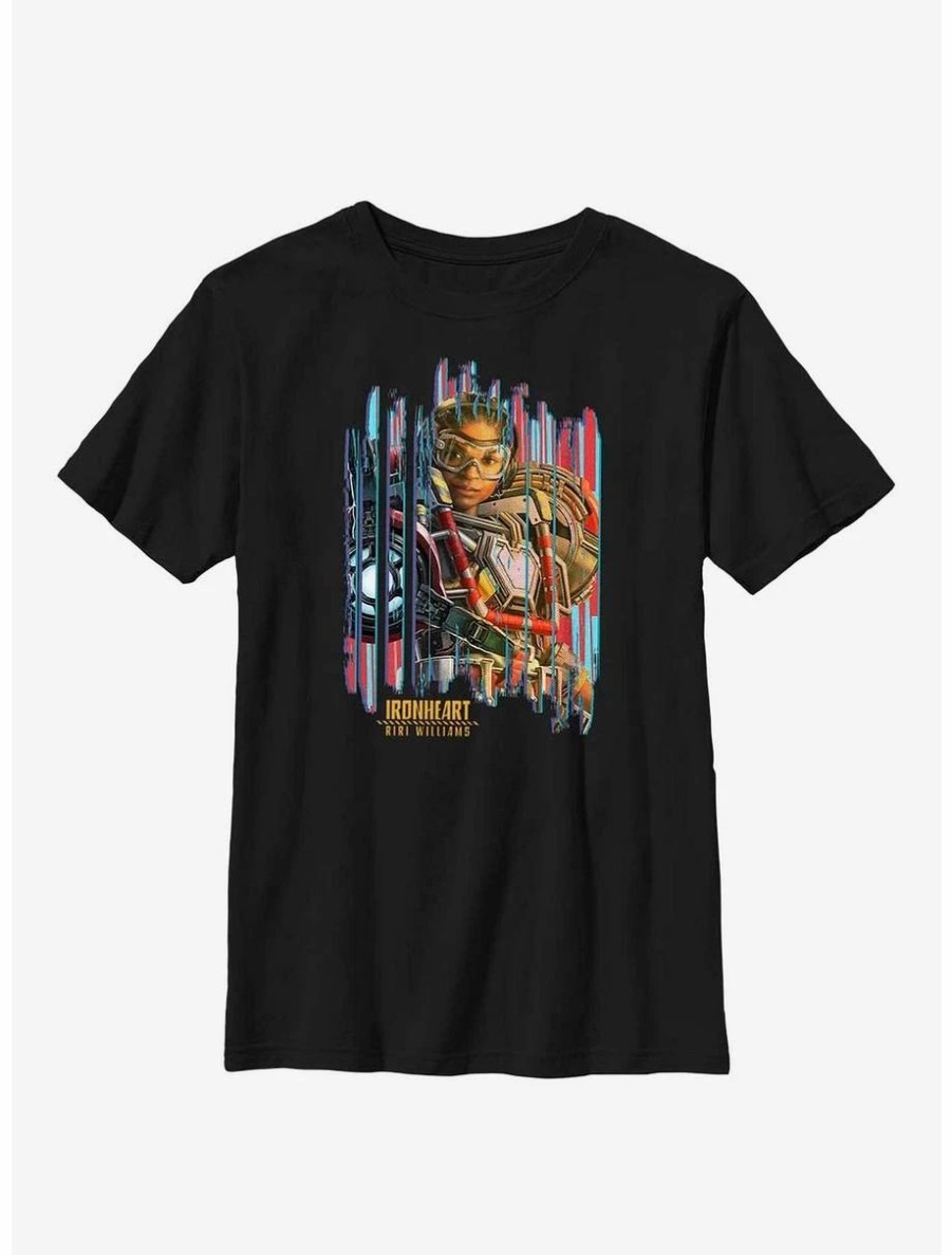 Youth | * Boxlunch Marvel Black Panther: Wakanda Forever Ironheart Poster Look Youth T-Shirt