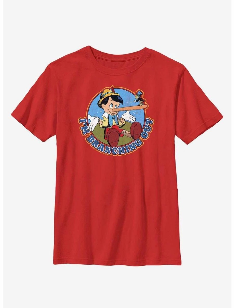 Youth | * Boxlunch Disney Pinocchio I'M Branching Out Youth T-Shirt