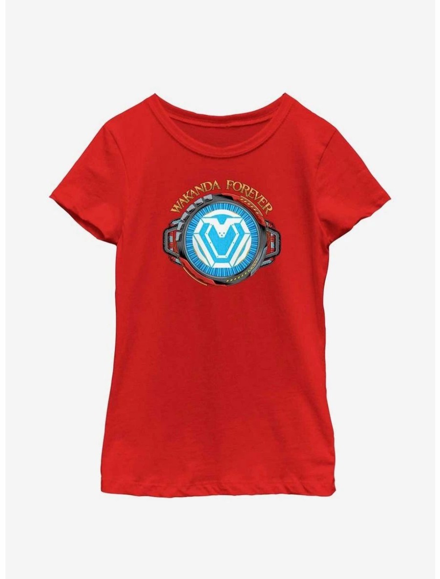 Youth | * Boxlunch Marvel Black Panther: Wakanda Forever Vibranium Reactor Youth Girls T-Shirt