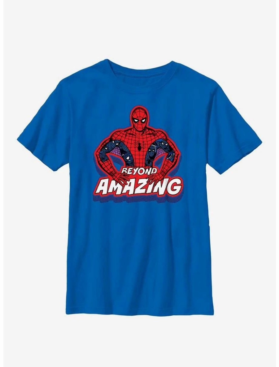 Youth | * Boxlunch Marvel Spider-Man Beyond Amazing Pose Youth T-Shirt