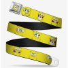 Accessories | * Boxlunch Spongebob Squarepants Expressions Youth Seatbelt Belt