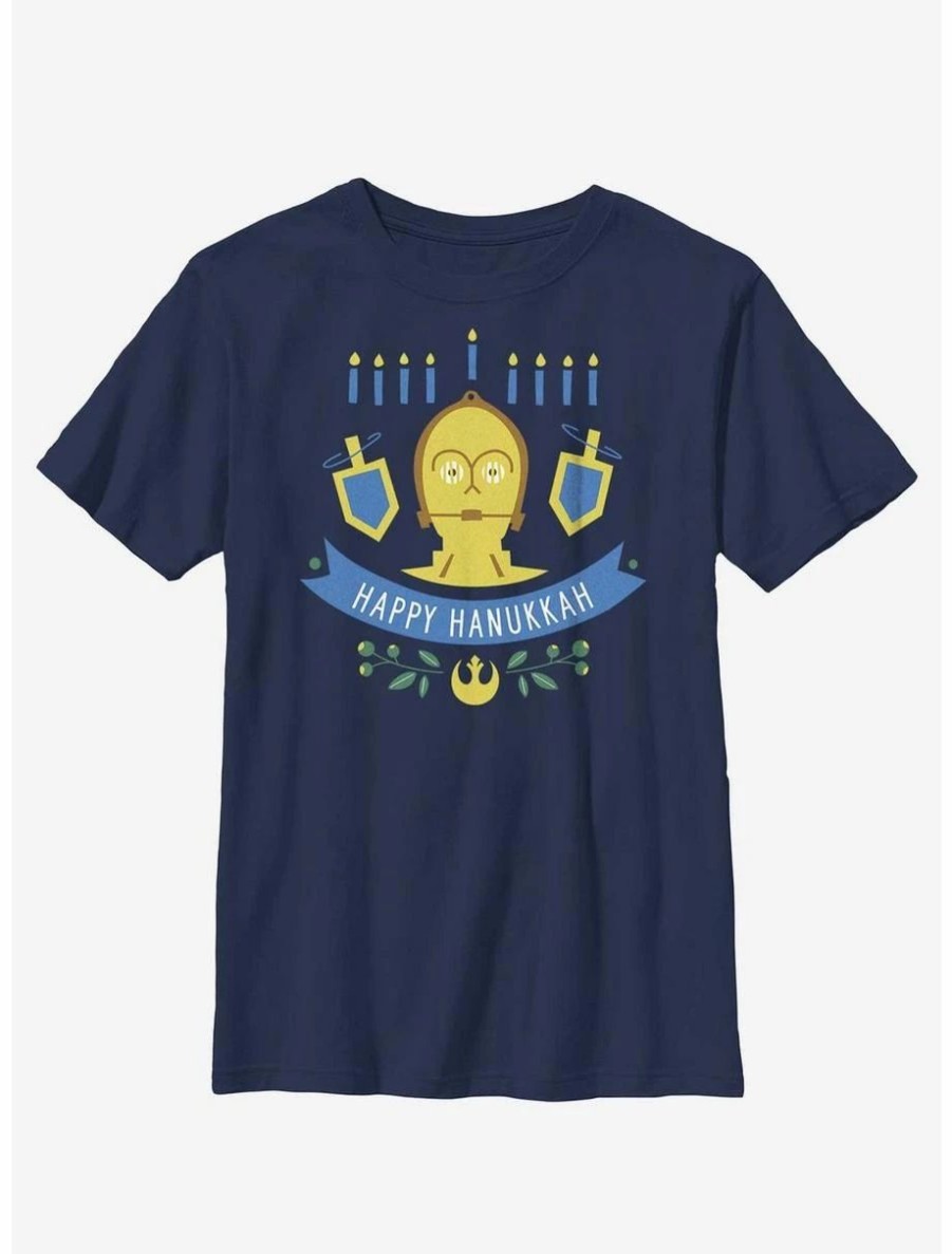 Youth | * Boxlunch Star Wars C-3Po Hanukkah Youth T-Shirt