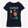 Youth | * Boxlunch Marvel Avengers Christmas List Youth Girls T-Shirt