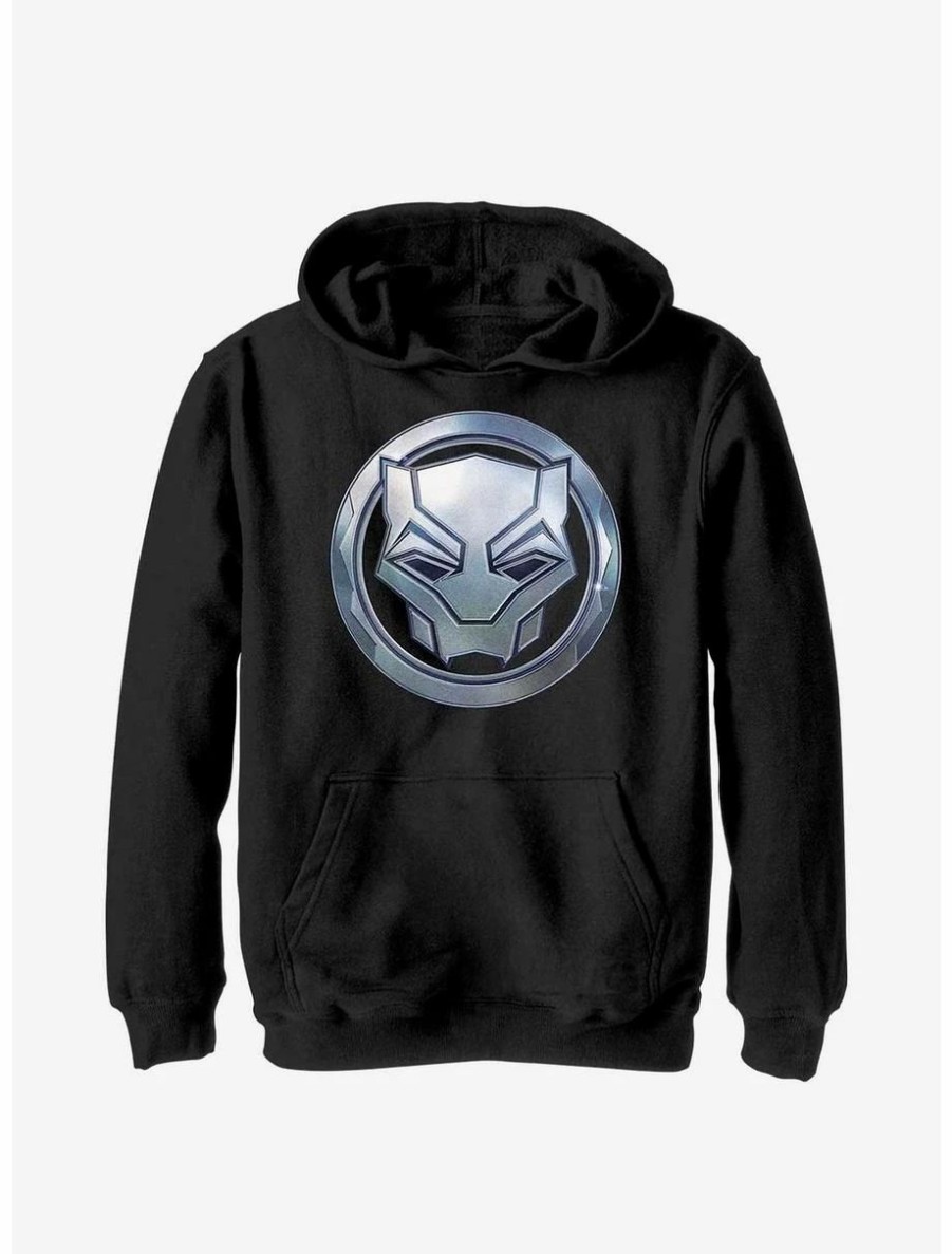 Youth | * Boxlunch Marvel Black Panther: Wakanda Forever Sigil Youth Hoodie