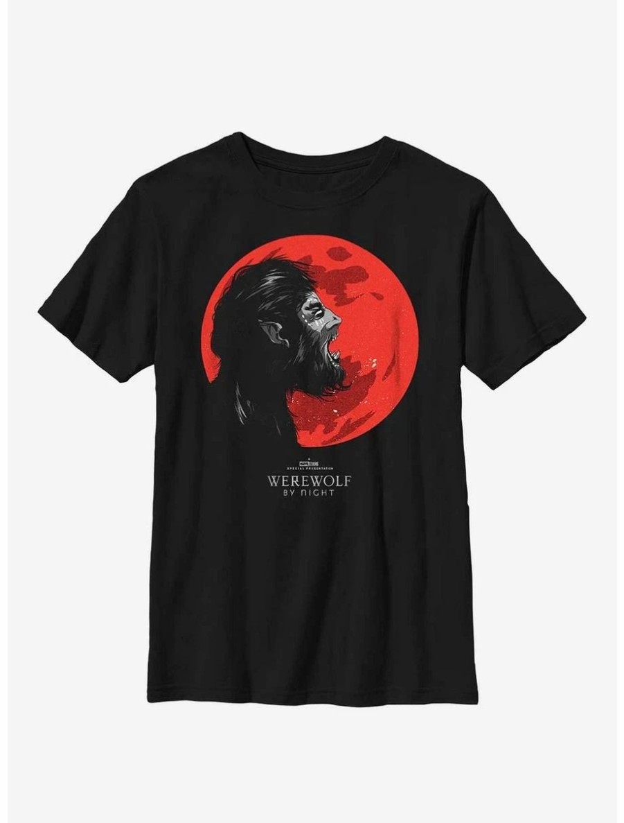 Youth | * Boxlunch Marvel Studios' Special Presentation: Werewolf By Night Blood Moon Youth T-Shirt