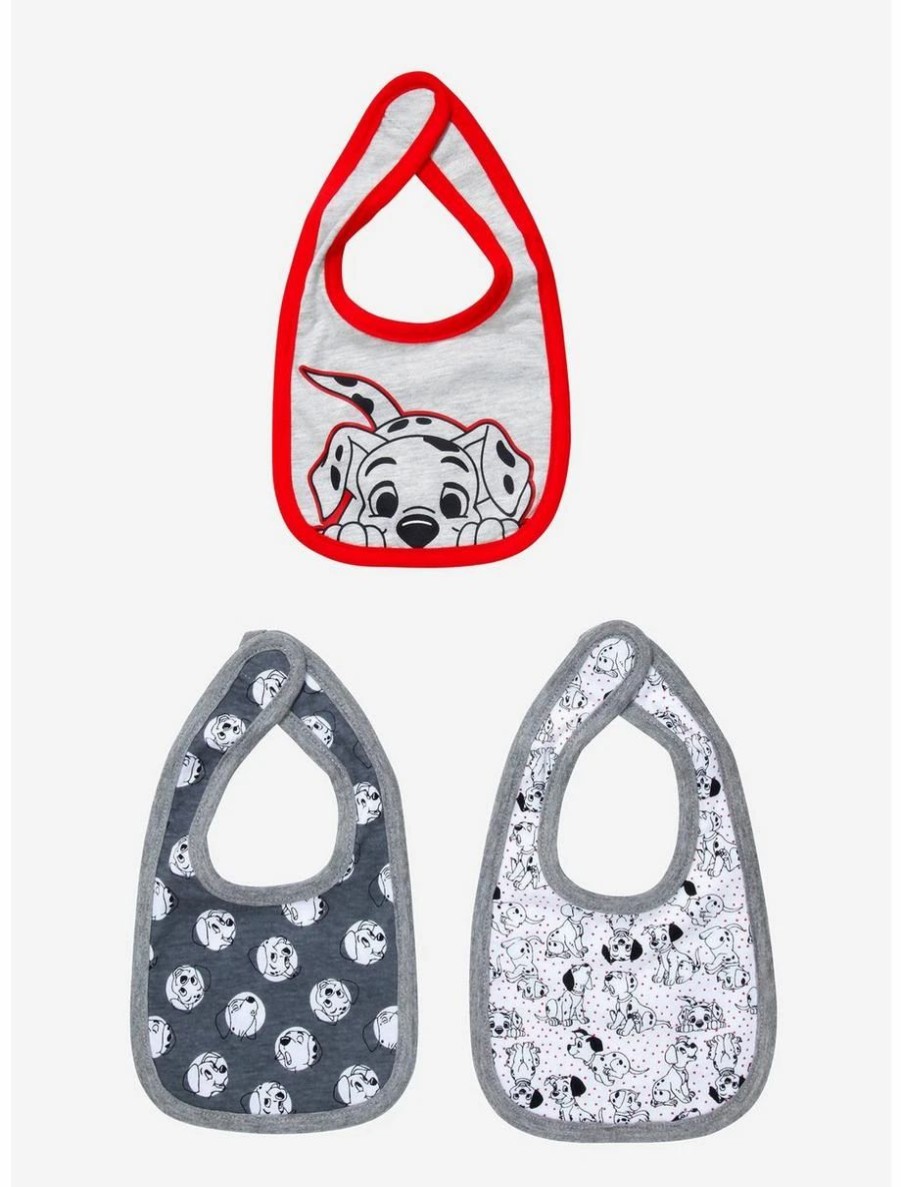 Accessories | * Disney One Hundred And One Dalmatians Puppies Bib Set Boxlunch Exclusive