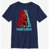 Youth | * Boxlunch Star Wars The Mandalorian Galaxy'S Heroes Logo Youth T-Shirt