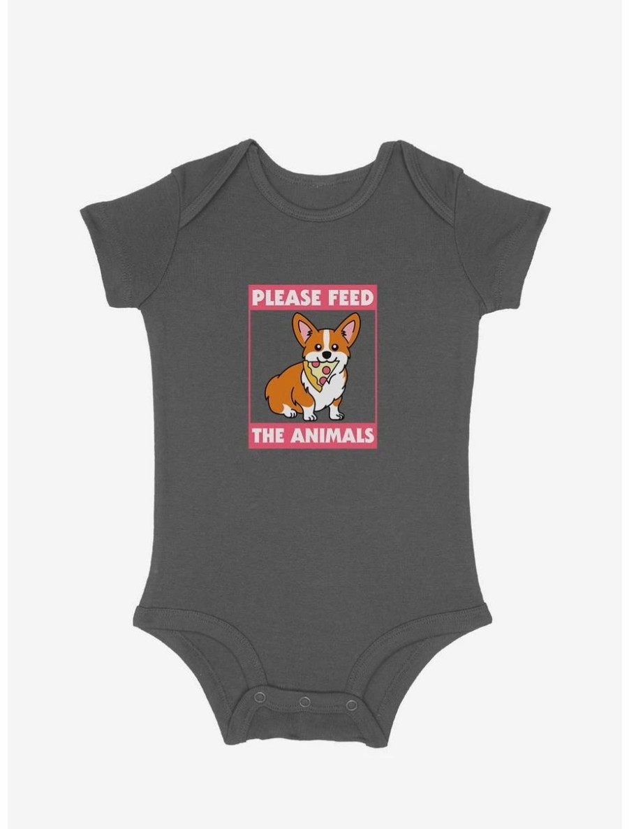 Infant | * Boxlunch Corgi Please Feed The Animals Infant Bodysuit