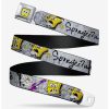 Accessories | * Boxlunch Spongebob Squarepants Poses Spongeitude Youth Seatbelt Belt