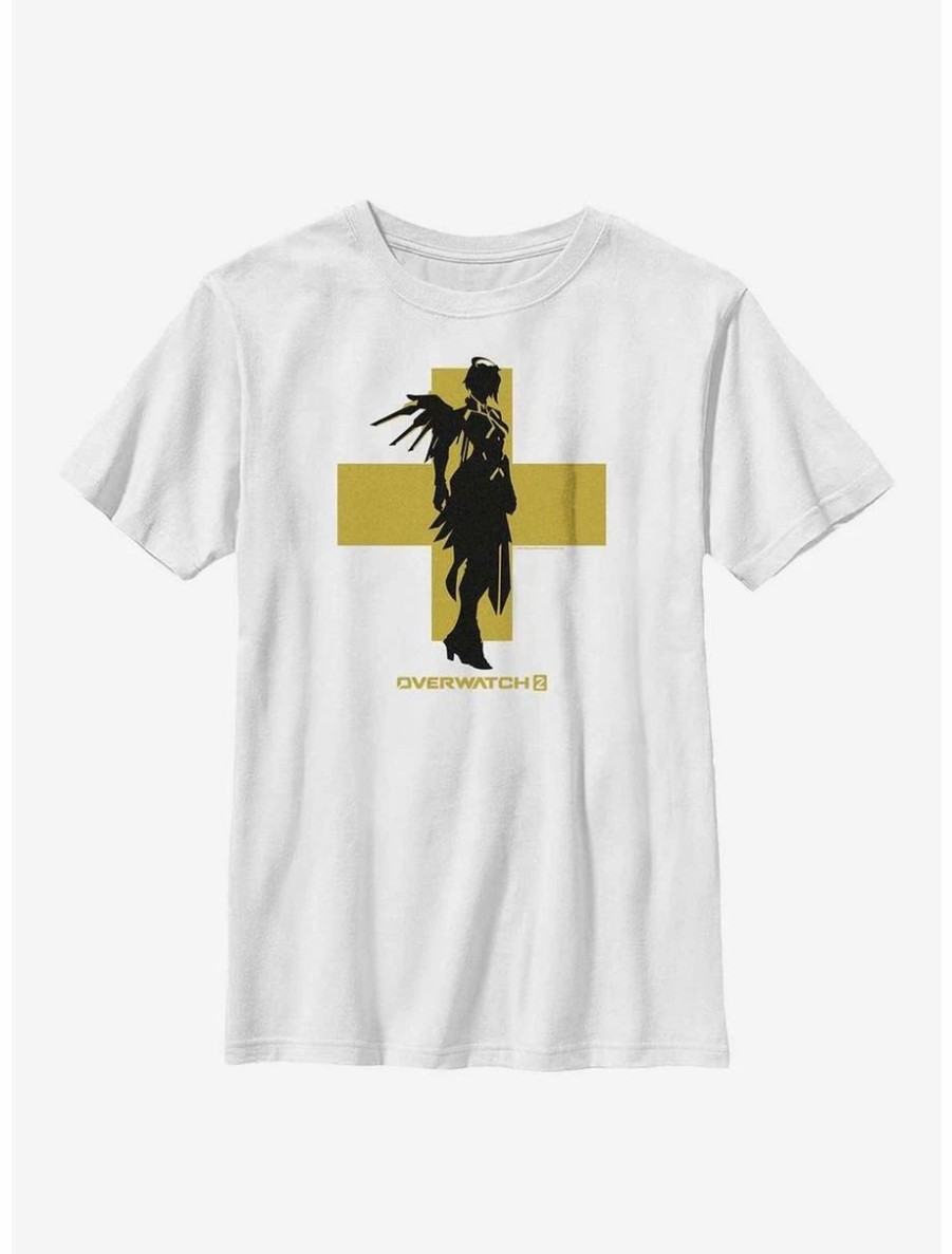 Youth | * Boxlunch Overwatch 2 Mercy Silhouette Youth T-Shirt