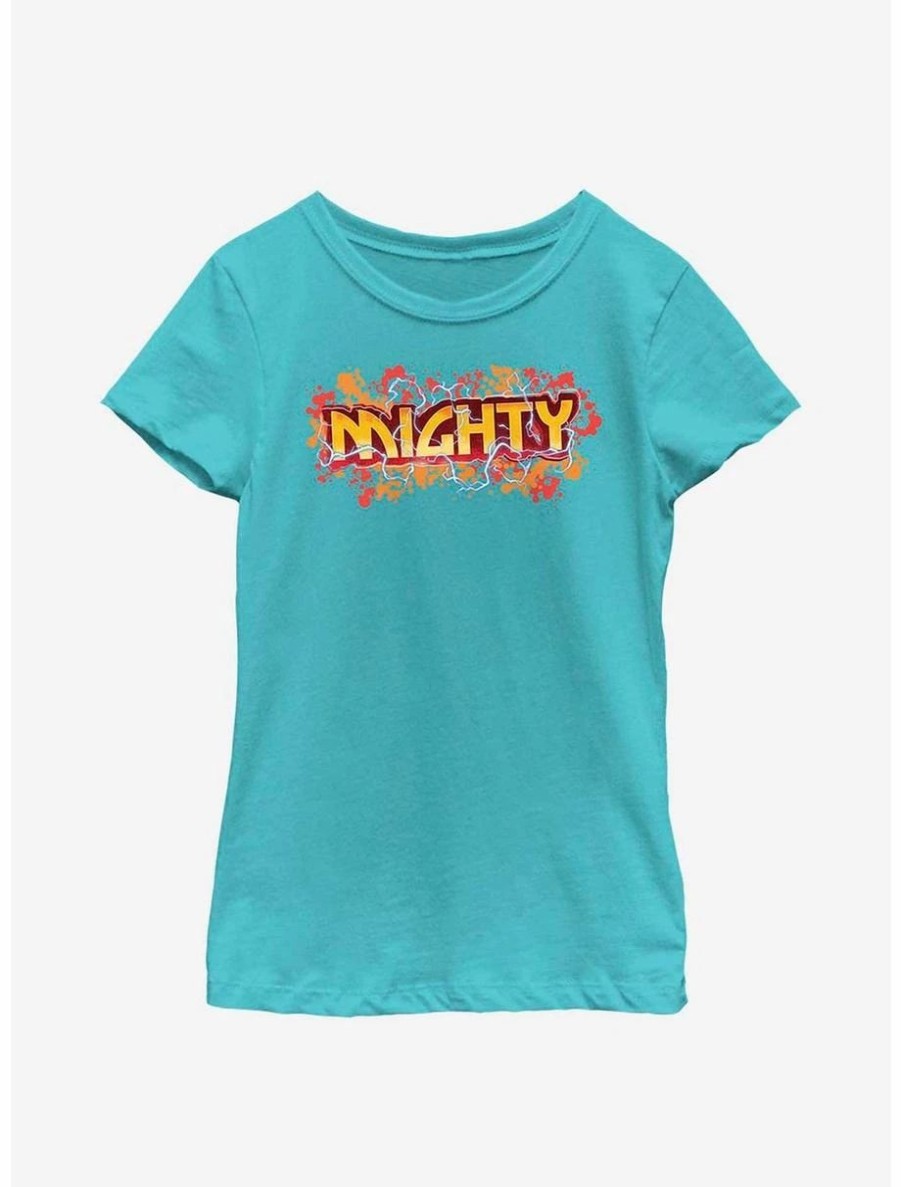 Youth | * Boxlunch Marvel Thor: Love And Thunder Electric Mighty Youth Girls T-Shirt