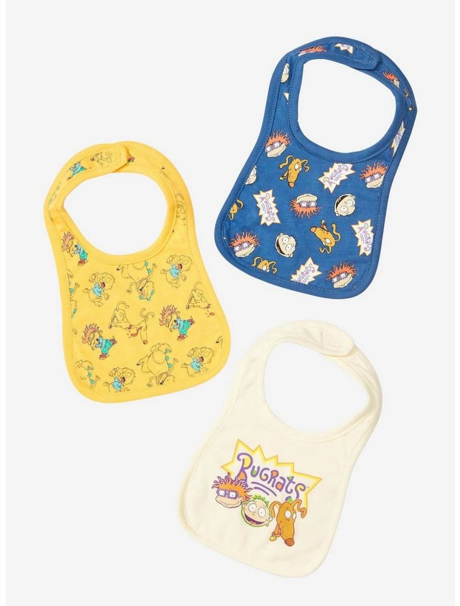 Accessories | * Rugrats Tommy Chuckie & Spike Bib Set Boxlunch Exclusive