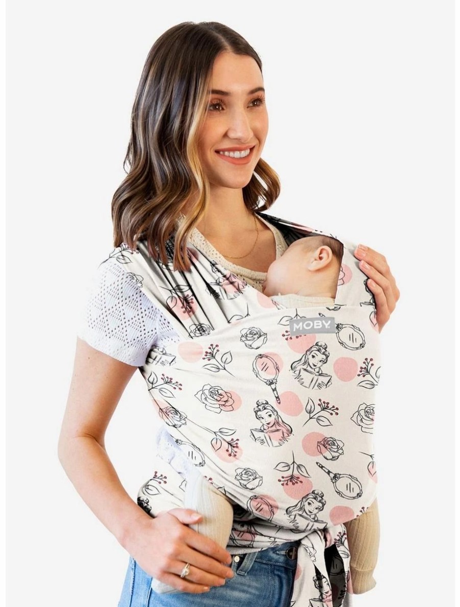 Accessories | * Boxlunch Disney Beauty And The Beast Belle Moby Wrap Baby Wrap Carrier In Blush