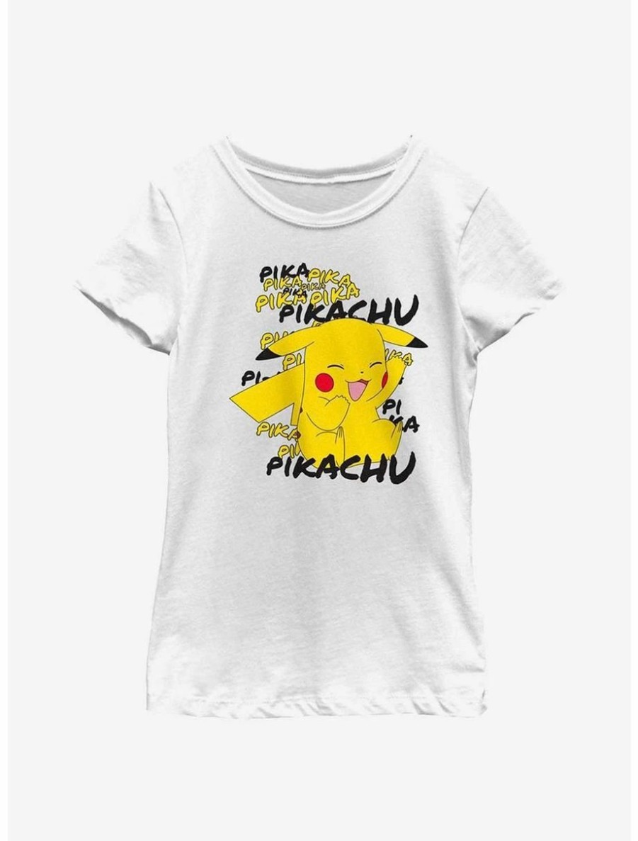 Youth | * Boxlunch Pokemon Pikachu Cracks A Joke Youth Girls T-Shirt